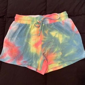 Tie-dye shorts